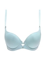 <em>安莉芳</em> 光面纯色内衣3/4上薄下厚杯性感聚拢文