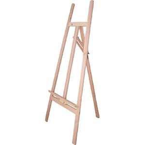 mastercel 120cm高 画架 松木画架 无漆画架 抛