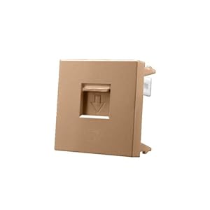 德力西 118开关弱电电源插座面板 电话功能键