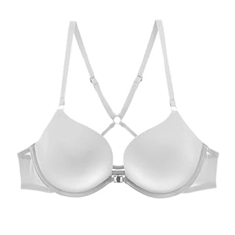 La Isla 性感聚拢优质前扣内衣 <em>X型背带</em> 深V低胸