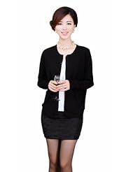 衣族 2013秋冬季新款 纯色圆领长袖<em>女式羊毛</em>衫