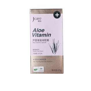 Jcare静佳 芦荟维他命胶囊 300mg*90粒:亚马逊