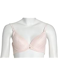 妈咪秘密条纹提花<em>锦纶</em>网布托胸按摩模杯<em>孕妇</em>文