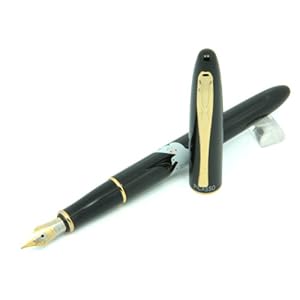 PICASSO毕加索 法国和平鸽镀金笔606 钢笔(黑