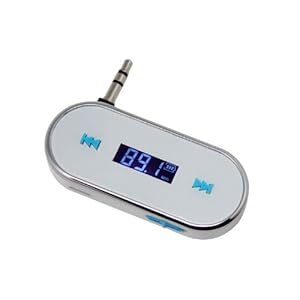 车载手机FM发射器,迷你体积,折叠式插头,全波