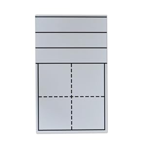 教具磁性田字格黑板贴拼音格 田字拼磁贴 教学