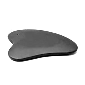 初养立昂 鸡心型砭石刮痧板 3A