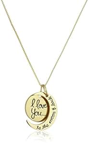 Sterling Silver Yellow-Gold Flashed I Love You 
