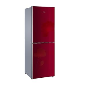 Haier海尔206升双门冰箱BCD-206TCX(酒红色