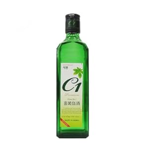 C1喜闻烧酒 韩国高销量烧酒 喜闻方瓶375ml*4