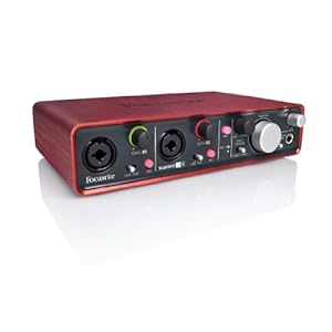 Focusrite 福克斯瑞 Scarlett 2i4 音接口(声卡)红