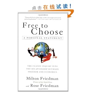 Free to Choose: A Personal Statement