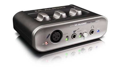 专业录音声卡 M-AUDIO FASTTRACK MKII FA