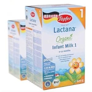 Topfer 特福芬 德国有机奶粉1段 婴儿奶粉 0-1岁