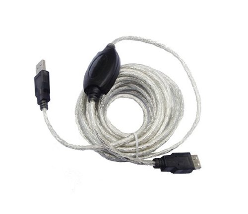 Ubit 5米USB延长线 USB信号放大线 带放大芯