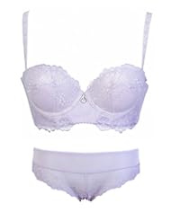 衣套装 小胸聚拢<em>胸罩</em> 蕾丝公主<em>加厚半杯文胸</em>套