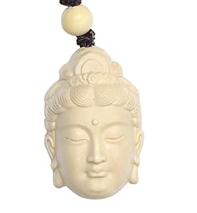 年末全场8折购满1000立减100满2000立减300更有经典款活动低至7折年终钜惠将满减折扣进行到底 此活动截至至2月1日 中象猛犸 猛犸象牙观音头像项坠 DZ1075gy3020-珠宝首饰-亚马逊中国