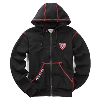 Playmore <em>男士</em>运动休闲款 <em>开衫</em>外套<em>带帽</em>拉链 加