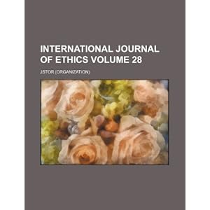 International Journal of Ethics Volume 28\/Jstor-