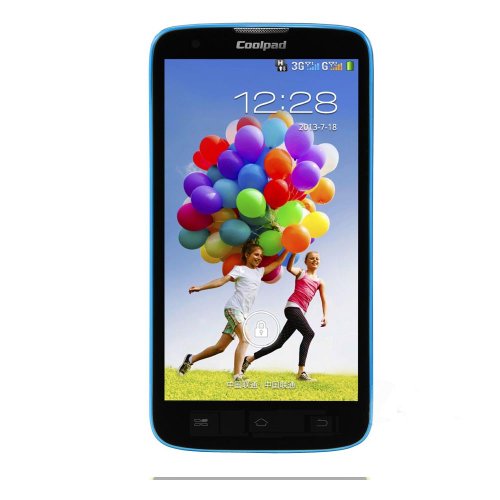 酷派 7295A 青春版 4核1.2GHz极速处理器,5英