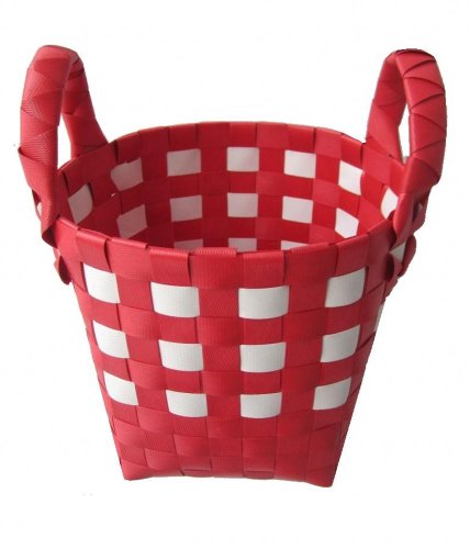 Qsbaba 巧手爸爸 小花篮 玩具篮筐 收纳篮筐:亚