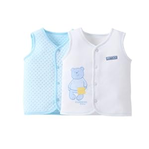 <em>酷尾巴婴儿马甲春秋</em>装男女宝宝纯棉薄外套新生