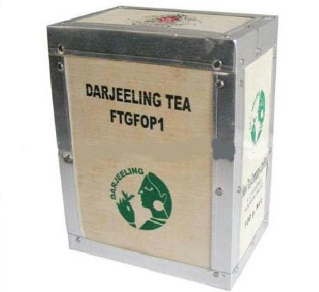 金曼陀 大吉岭红茶 印度原装进口红茶 木盒装1