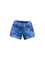 韩版<em>夏季</em>牛仔<em>短裤</em>女宽松<em>女装灯笼短裤</em>哈伦裤4