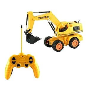 超强多功能遥控挖掘机-玩具-亚马逊
