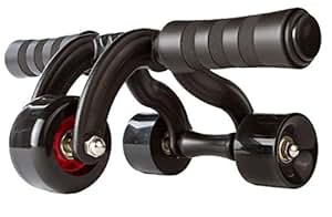 Super Master 超级教练 家用瘦身健腹轮 三轮超静音腹肌轮 带刹车健腹轮 美腰收腹健身器材 SSJL 黑色-运动户外休闲-亚马逊中国