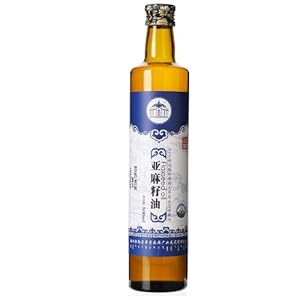 蒙草堂 至尊型冷榨脱蜡亚麻籽油500ml