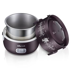 Bear小熊 电热饭盒DFH-S2123(双层2L不锈钢