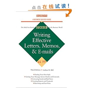 Writing Effective Letters,Memos and E-mails