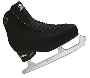 EDEA 艾迪 真冰 冰刀 滑冰鞋 花样滑冰 冰刀鞋 三星 Overture 预装刀 (黑磨砂, 中国码40\/欧洲码265,适合脚长:儿童255mm成人260mm)-运动户外休闲-亚马逊中国