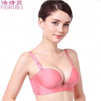 FASHIBEI <em>法诗贝</em> 炫V<em>文胸</em>套装 半件围 深V无痕