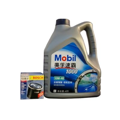 BOSCH 博世 FV028 机油滤清器+美孚速霸100