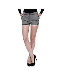 阔太 <em>中年女短裤夏装</em>中腰短裤女夏灰色羊毛五