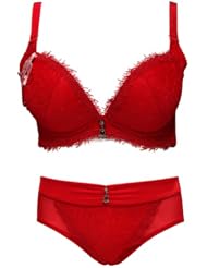 新主题 <em>新娘</em>结婚本命年<em>红色文胸内裤</em>套装聚拢