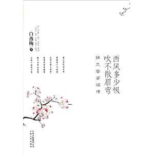 《西风多少恨吹不散眉弯(纳兰容若词传)》 白落