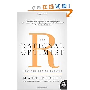 The Rational Optimist: How Prosperity Evolves