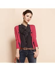 婉甸 春装女装修身毛<em>针织</em>衫衣<em>开衫短外套女</em>11