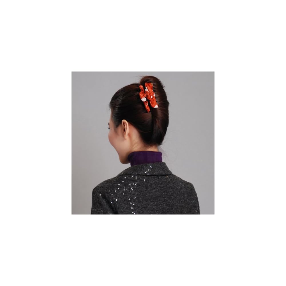 抓夹盘发图解图片下载分享