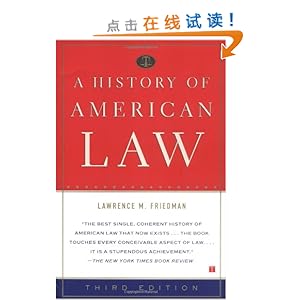 A History of American Law: Third Edition