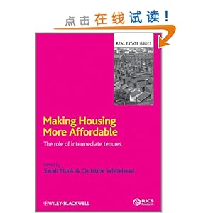 Making Housing more Affordable: The role of intermediate tenures