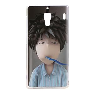 手机保护套 红米手机保护壳 磨砂硬壳[瞌睡男]-