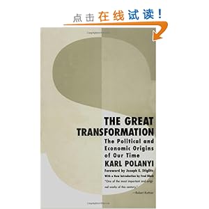 The Great Transformation: The Political and Economic Origins of Our Time