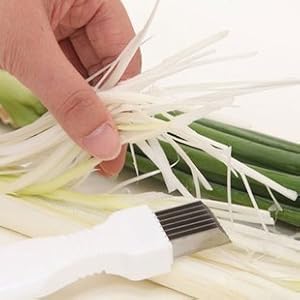 爱乐优 创意厨房 魔力切葱丝刀 刮丝刀葱花切葱