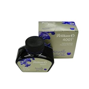 百利金 PELIKAN 4001 墨水 62.5毫升 土耳其蓝