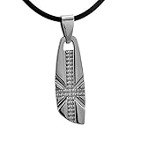 梦克拉 Mkela 钨金吊坠项坠 米字花 十字架吊坠