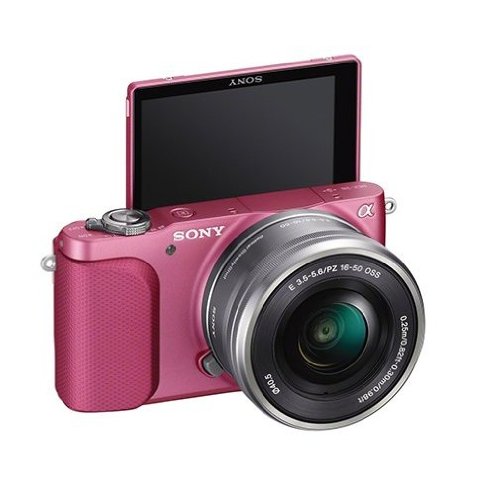 SONY 索尼 微单相机 NEX-3NL套机(粉) (E PZ